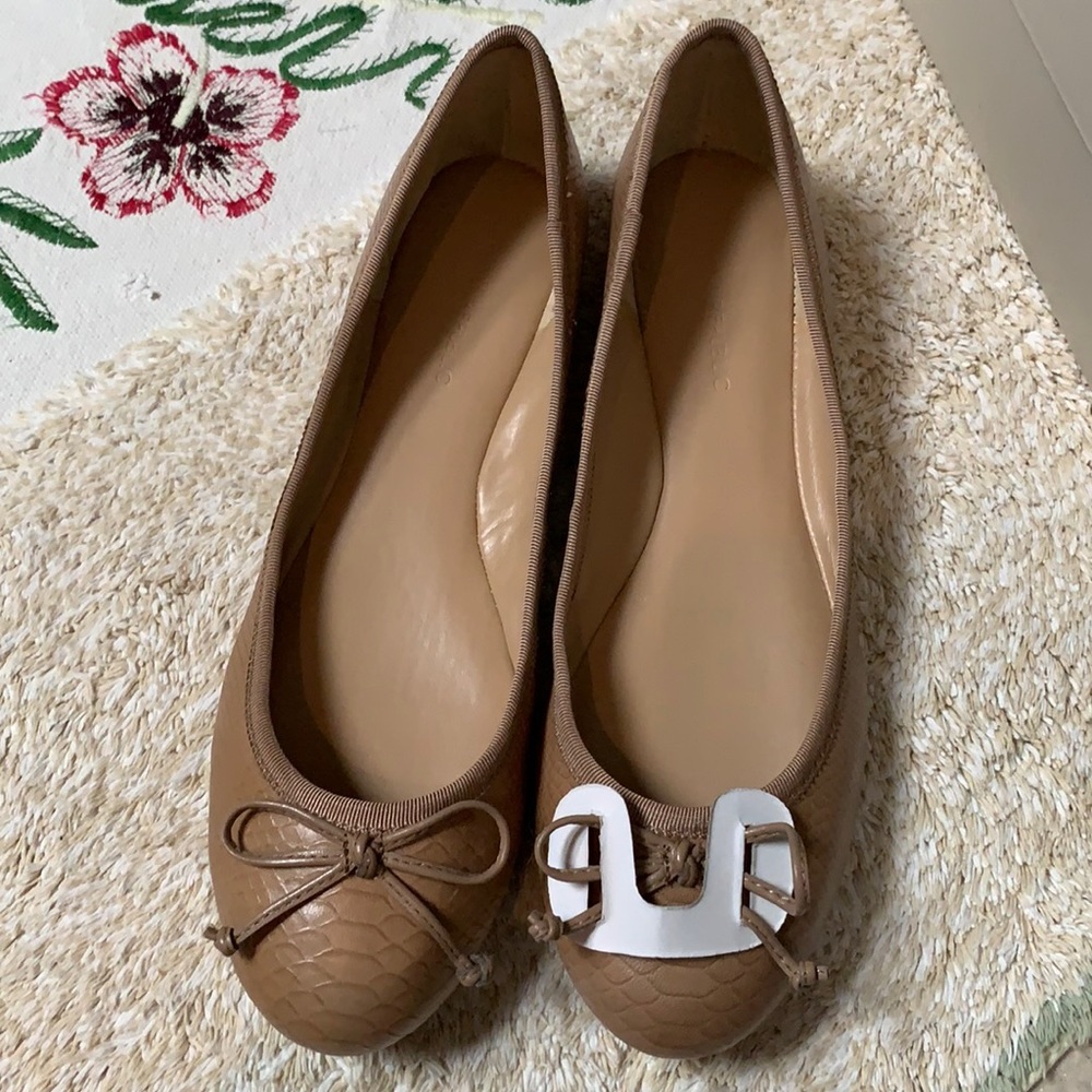 Banana Republic flat leather shoe